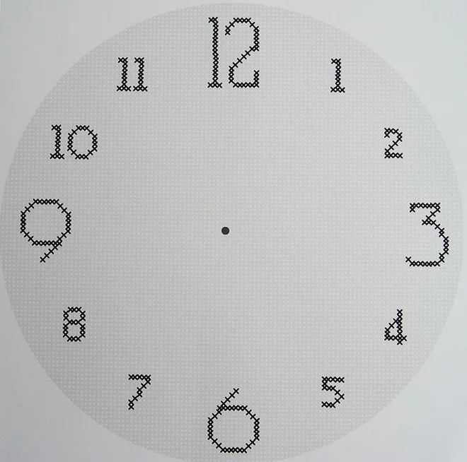 DIY vyšívané nástěnné funkční hodiny | dětské vyšívání