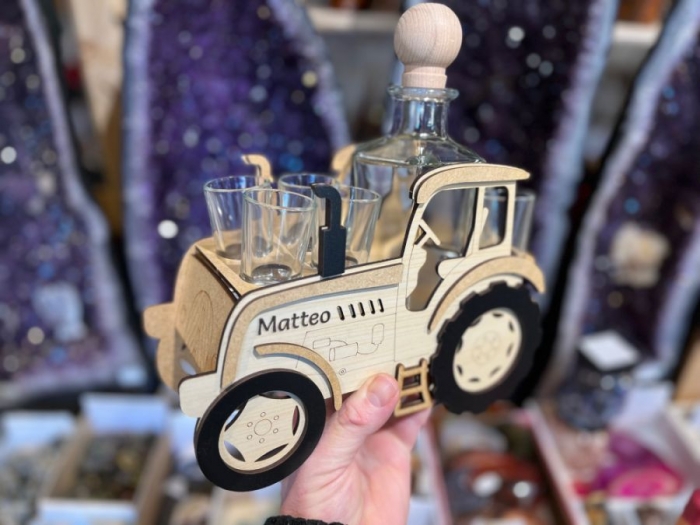 Traktor flaška láhev narozeniny