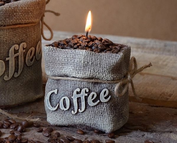 Svíčka káva | kafé | kafíčko | zrnková káva