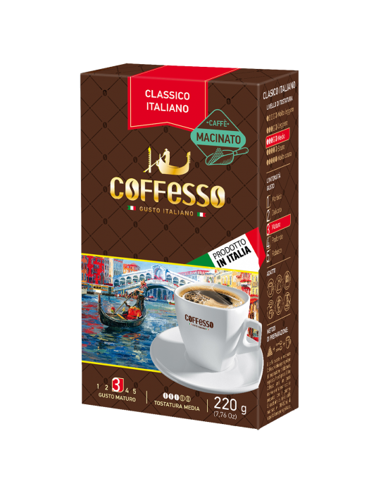 Italská káva Coffesso Classico 
