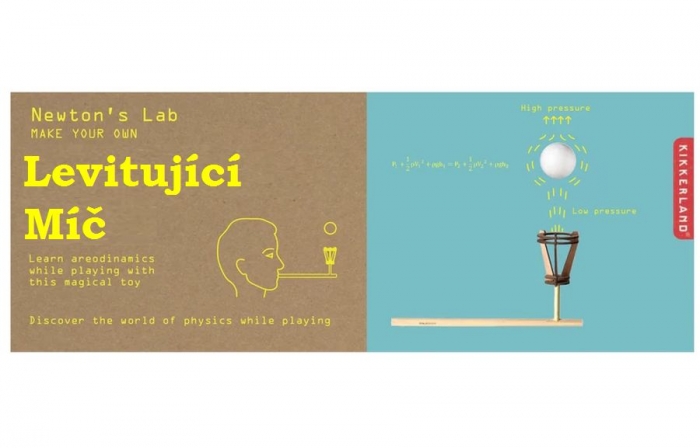 Levitující míč, vědecké hračky Newtnova laboratoř 