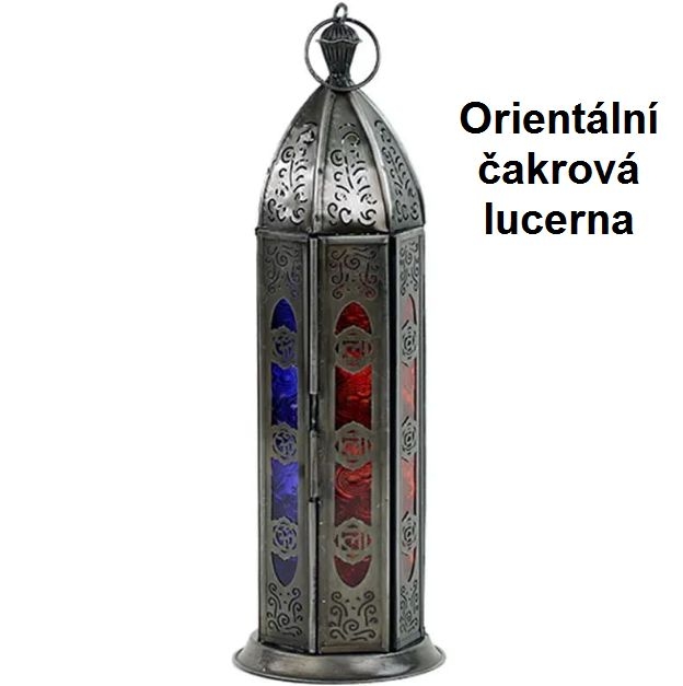 Orientální lampa 7 čaker