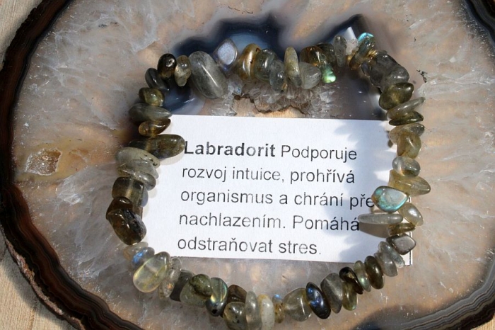 Labradorit - náramek