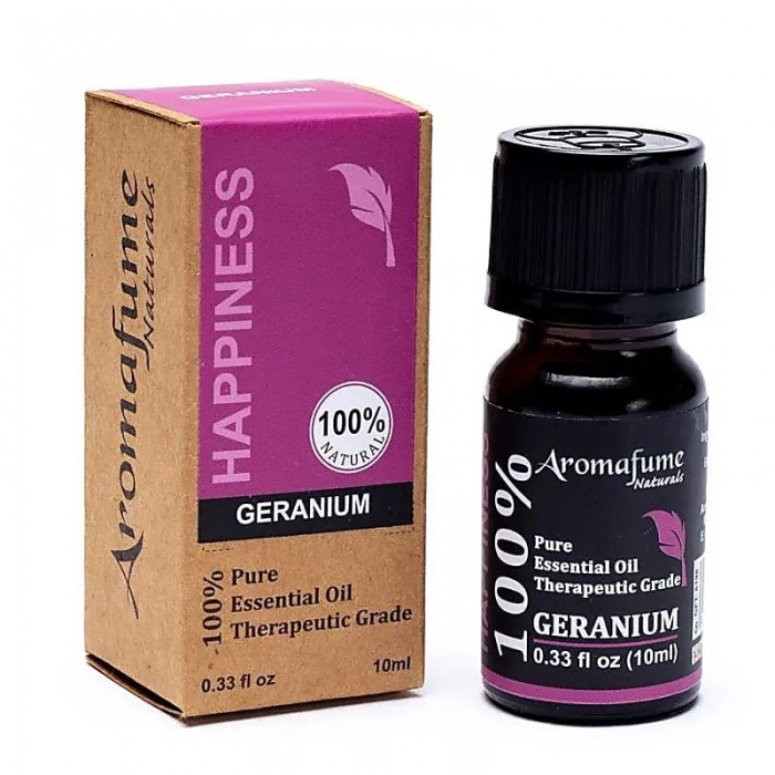 100% přírodní esenciální olej Aromafume Geranium