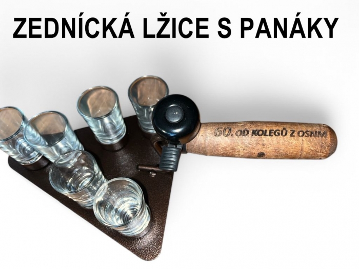 Zednické lžice se štamprlemi