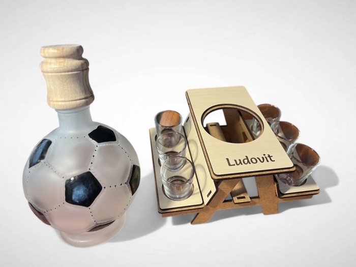 Láhev fotbalový míč 0,5 l