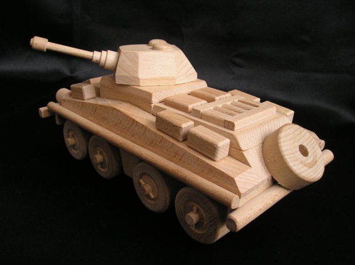 Transportér - dřevěné hračky