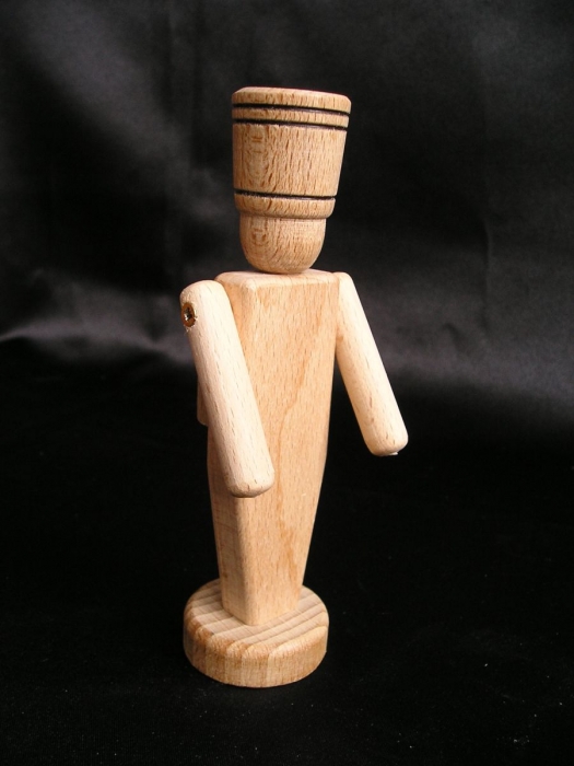 Dřevěný vojáček - hračky ze dřeva