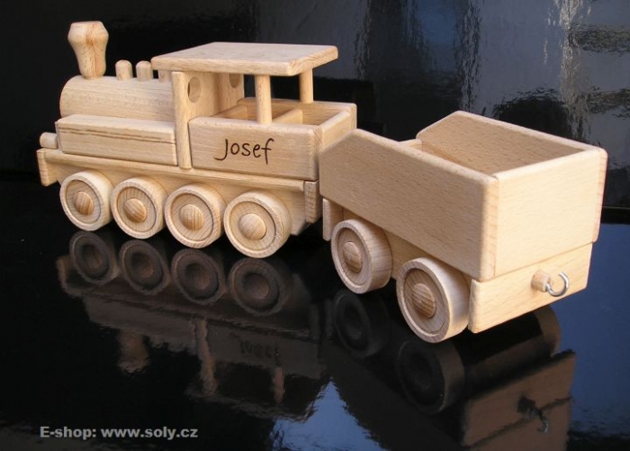 Parní lokomotiva hračka