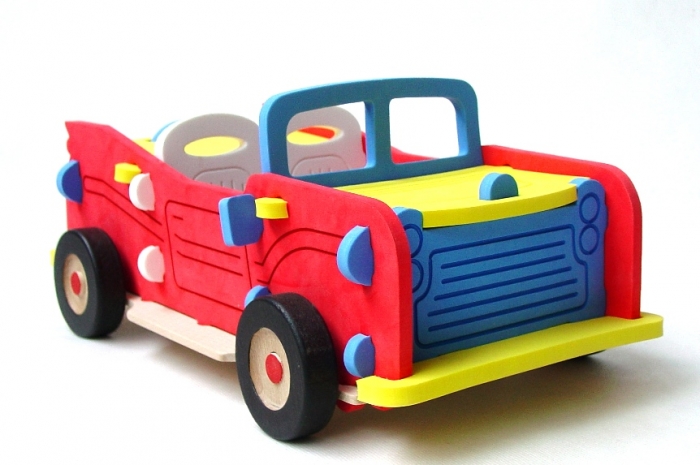 Pěnové hračky - auto kabriolet