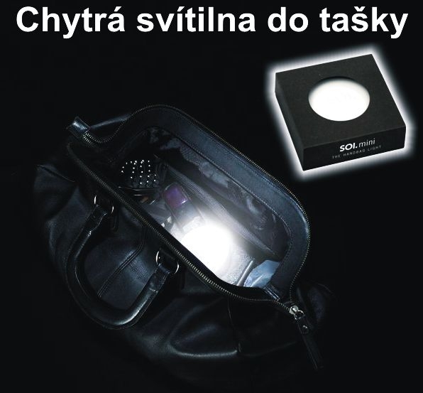 LED svítilny do tašky přehled v tašce