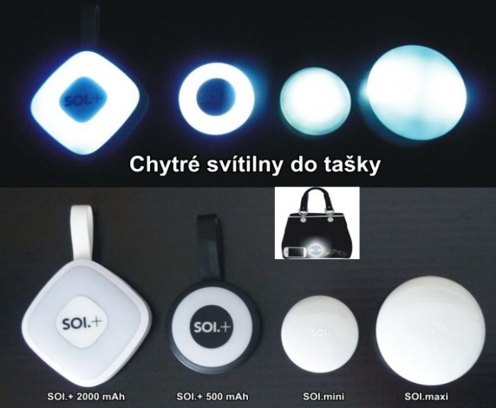LED chytré svítilny do tašky přehled