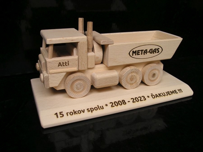 Nákladní auto dárek k narozeninám