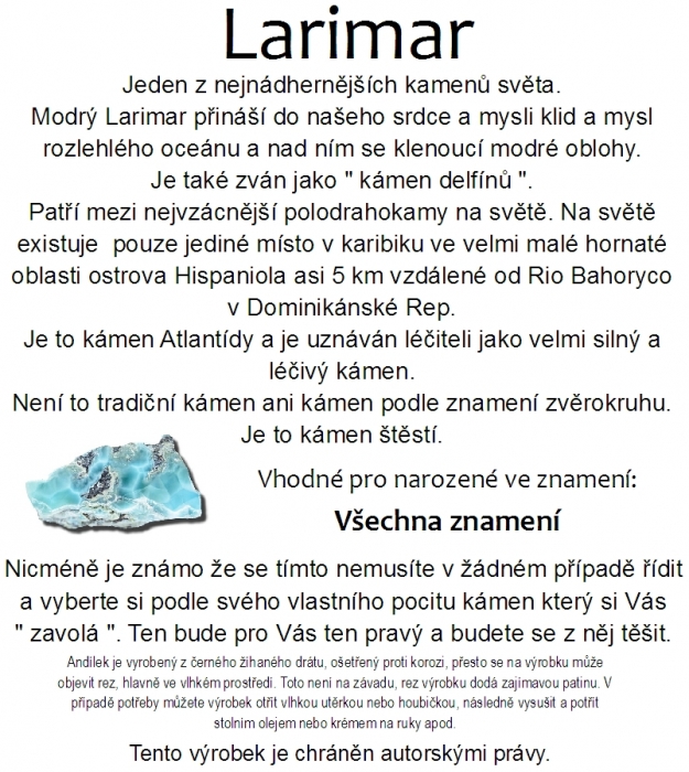 kámen larimar