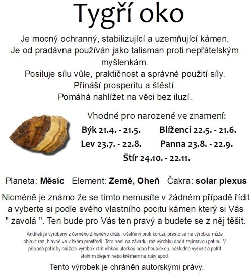 talisman proti nepřátelským myšlenkám