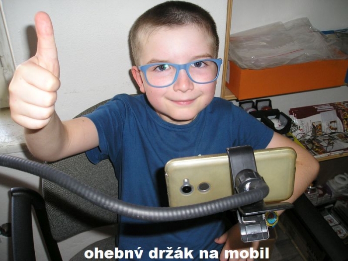 držák na mobil