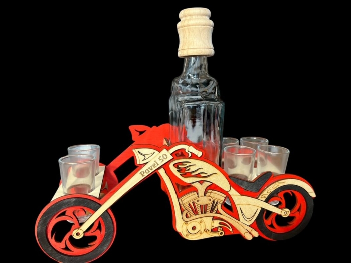Dárky pro motorkáře flaška