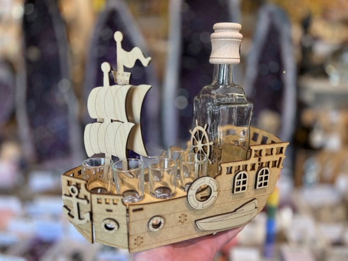 Lodní dekorace láhve a dárky k narozeninám