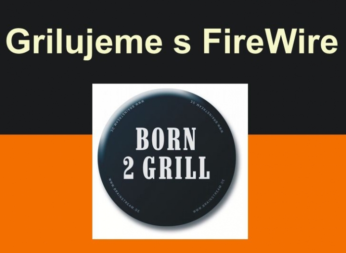 Grilování s FireWire grilovací špízem