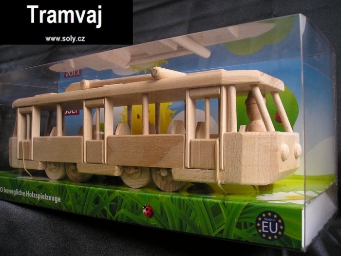 tramvaje ze dřeva