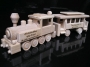 dětská dřevěná lokomotiva vláček