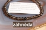 Záhněda - náramky 4mm kulička 