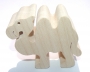 Dřevěná figurka velbloud