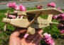 Pilatus dřevěné letadlo hračka dárek
