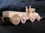 Nákladní auto, dřevěná hračka
