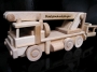 Zvedací plošina - dřevěné hračky
