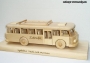 Dřevěné autobusy pro děti RTO