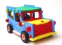 3D penove auto hracka offroad jeep