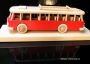 Červený autobus hračka firemní dárek