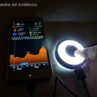 LED svítilna, lampička, baterka, PowerBank