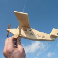 Dřevěné letadlo typ Pilatus