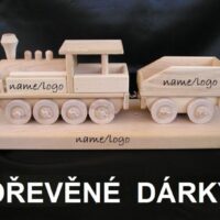 Parní lokomotiva, vláček dárek