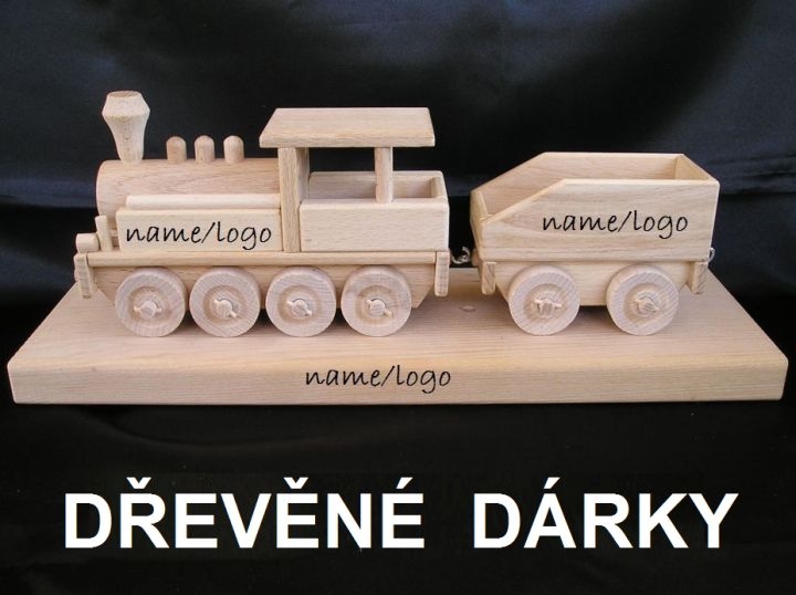 Parní lokomotiva, vláček dárek
