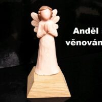 Malý andílek dárek pro manželku, babičku, maminku, tetu, dceru