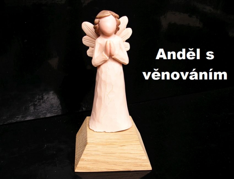 Malý andílek dárek pro manželku, babičku, maminku, tetu, dceru