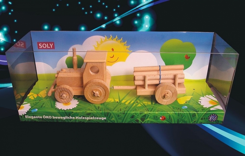 Dětský traktor pro kluky na hraní