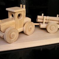 Lesní traktor dárek pro těžaře, lesníka k 50 narozeninám