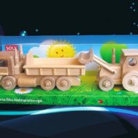 Nákladní automobil a Traktor s radlicí