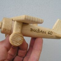 Dřevěné letadlo hornoplošník