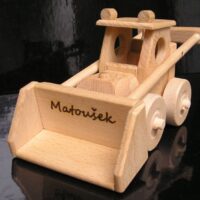 Zemědělský nakladač hračka pro řidiče do penze i model