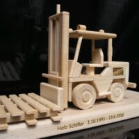 Dárkové předměty pro skaldníky, logistiky model vysokozdvižného vozíku