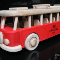 Červený autobus RTO dárek pro řidiče šoféra