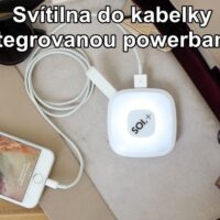 lampička do KABELKY s PowerBank dárky pro ženy