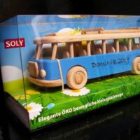 Autobus modrý, hračka dárek pro děti a řidiče autobusů