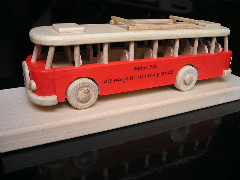 Autobus, dárek pro řidiče