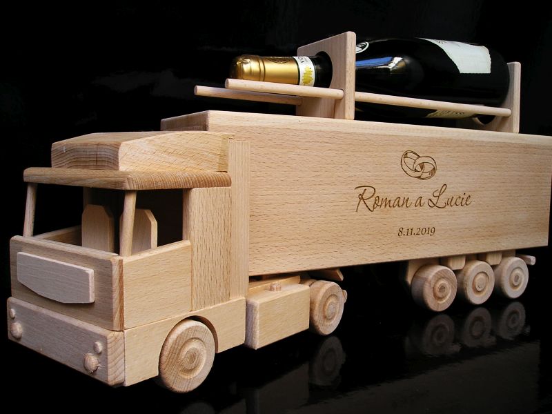 Svatební dárek truck kamion